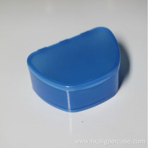 Plastic Dental Teeth Orthodontic Retainer Mouth Tray Case